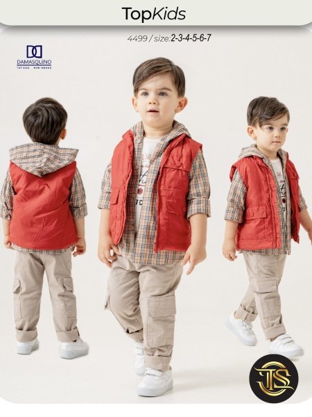 طقم ولادي - 4 قطع