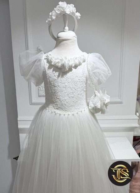 فستان بناتي - 3 قطع