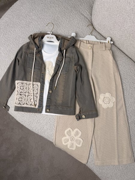 سوت بناتي. - 3 قطع