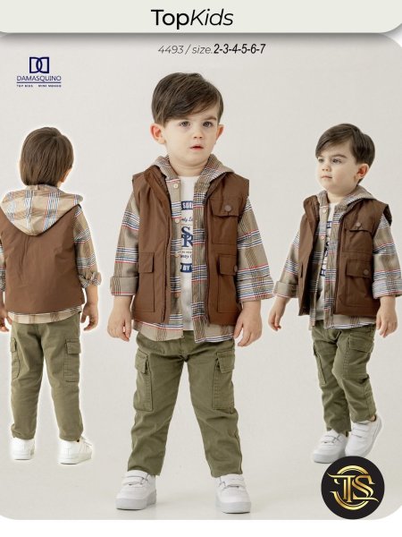 طقم ولادي - 4 قطع