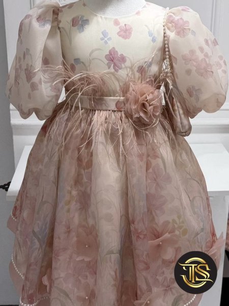 فستان بناتي - 3 قطع