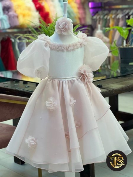 فستان بناتي - 3 قطع