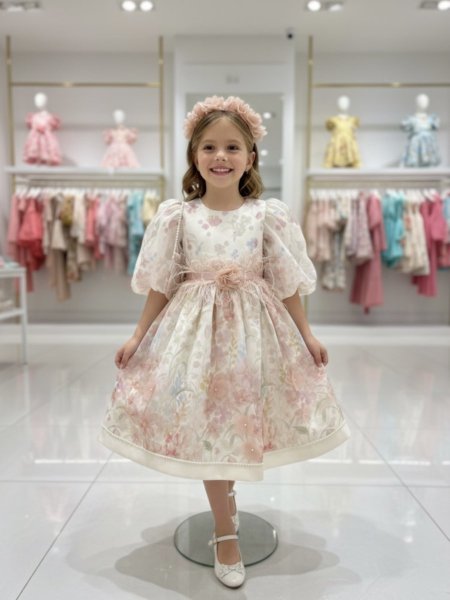 فستان بناتي - 3 قطع